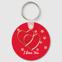 二つのハート，ロマン結婚ティックの。パーソナライズされたkeychai