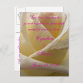 二つのハート、二つの生活 案内ポストカード (正面/裏面)