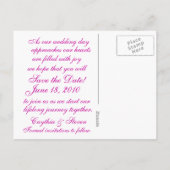 二つのハート、二つの生活 案内ポストカード (裏面)