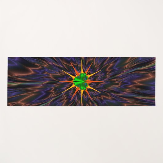 二つのバグ ヨガマット (正面(横))