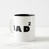 二つのパパ ツートーンマグカップ (正面左)