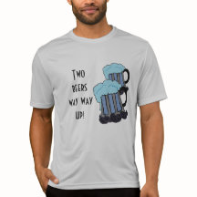 二つのビールが上に向かって進む！