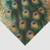 二つのフローラピーコックデクページ 薄葉紙 (詳細)