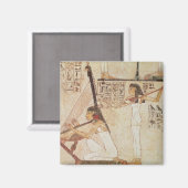 二つのミュージシャン、レフムレの墓から マグネット (正面/裏面)