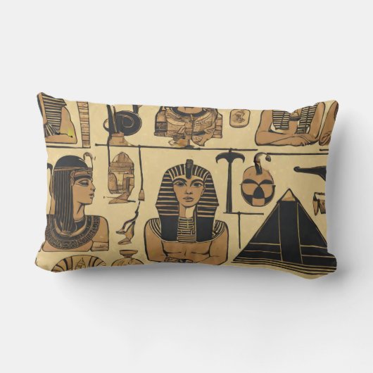 二つのユニーク枝のような形をした枕 ランバークッション (裏面)