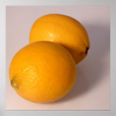 二つのレモン ポスター (正面)