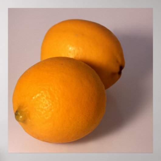 二つのレモン ポスター (正面)