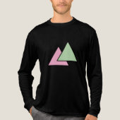 二つの三角チェーン トライブレンドTシャツ (正面)