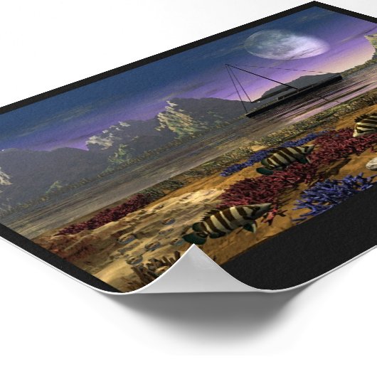 二つの世界 ポスター (角)