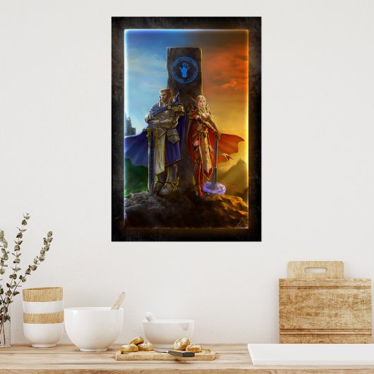 二つの世界 ポスター (キッチン)