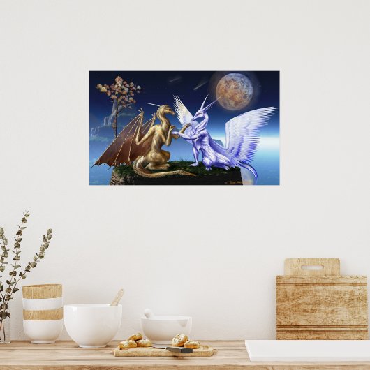 二つの世界 ポスター (キッチン)