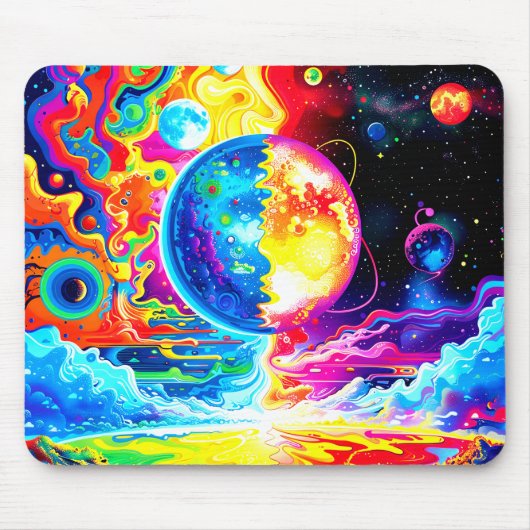 二つの世界 マウスパッド (正面)