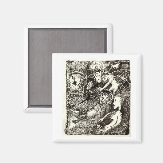 二つの世界 マグネット (正面/裏面)