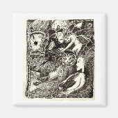 二つの世界 マグネット (正面)