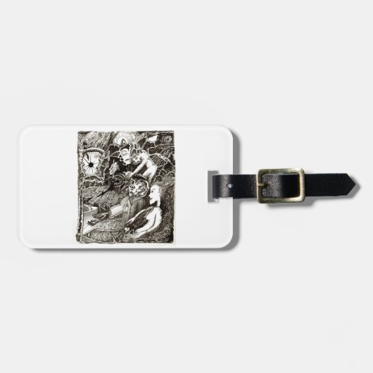 二つの世界 ラゲッジタグ (正面横)