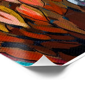 二つの予測できなルースター ポスター (コーナー)