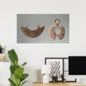 二つの剃刀は、ハルスタット墓地から ポスター (ホームオフィス)