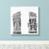 二つの器官 キャンバスプリント (インサイチュ (ウッドフロア))