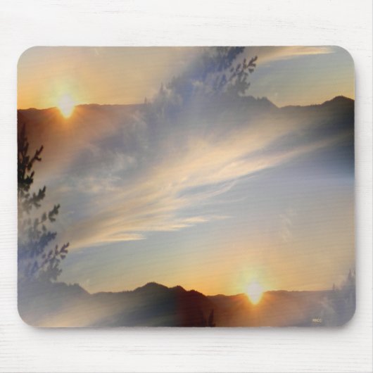 二つの太陽の国で…... マウスパッド (正面)