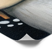 二つの妖精フェレットARTプリント妖精フェレットファンタジー ポスター (角)