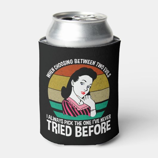二つの害悪の中から選択するとき 缶クーラー (缶正面)