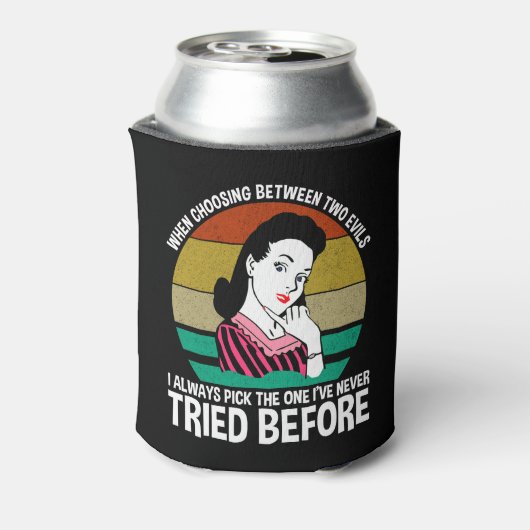 二つの害悪の中から選択するとき 缶クーラー (缶裏面)