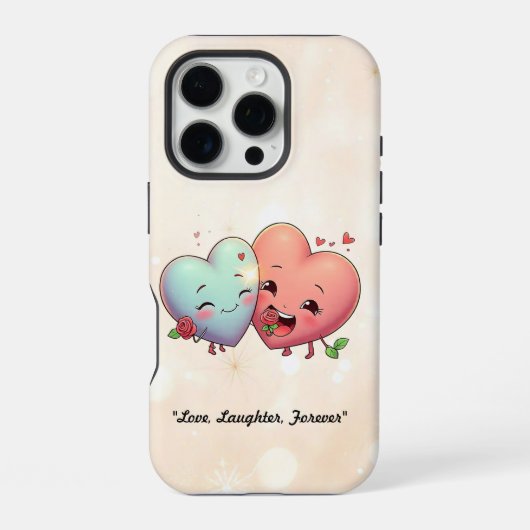 "二つの心がひとつに" iPhoneケース (裏面)