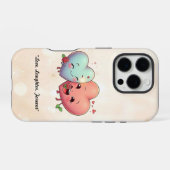 "二つの心がひとつに" iPhoneケース (裏面横)