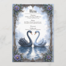 二つの心、一つの反映 - ロマンティックな白鳥の結婚式