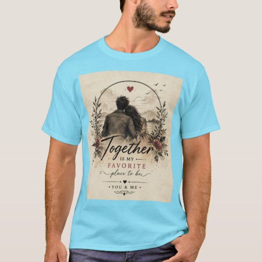 二つの心、一つの物語。 Tシャツ (正面)