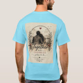 二つの心、一つの物語。 Tシャツ (裏面)