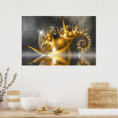 二つの月 ポスター (キッチン)