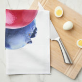 二つの果実 キッチンタオル (四つ折り)