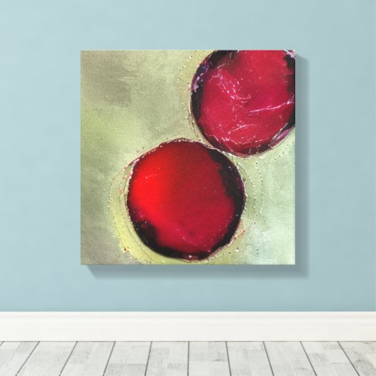 二つの果実 キャンバスプリント (インサイチュ (ウッドフロア))