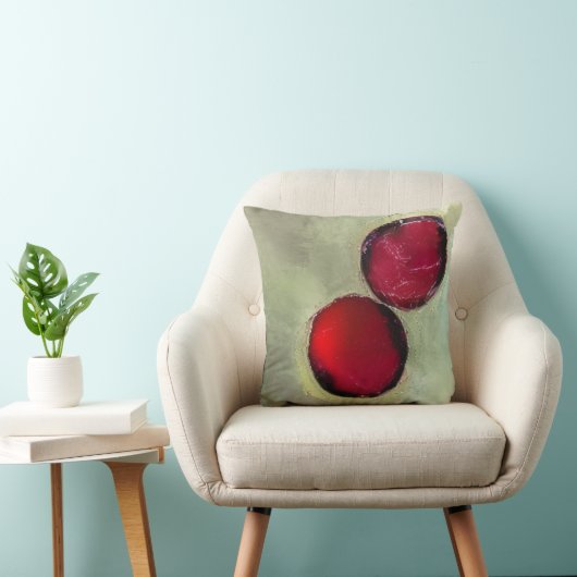 二つの果実 クッション (椅子)