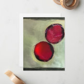 二つの果実 ノートカード (正面/裏面インサイチュ)