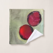 二つの果実 バスタオルセット (ウォッシュタオル)