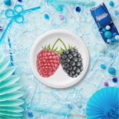 二つの果実 ペーパープレート (パーティー)