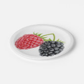 二つの果実 ペーパープレート (アングル)