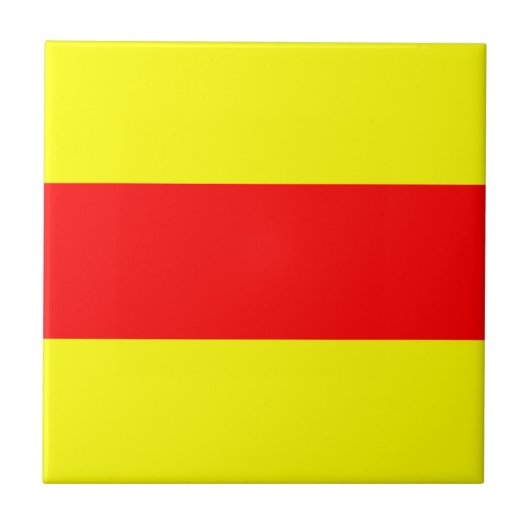 二つの海航海の文字の番号記号 タイル (正面)