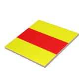 二つの海航海の文字の番号記号 タイル (側面)