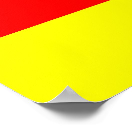 二つの海航海の文字の番号記号 ポスター (角)