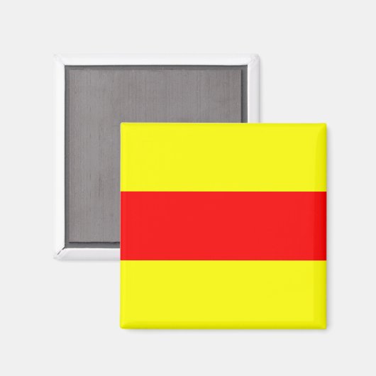 二つの海航海の文字の番号記号 マグネット (正面/裏面)