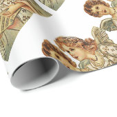 二つの美しい天使 ラッピングペーパー (ロールコーナー)