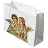 二つの美しい天使 ラージペーパーバッグ (裏面アングル)