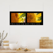 二つの蜂か二つでない蜂 ポスター (キッチン)