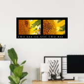 二つの蜂か二つでない蜂 ポスター (ホームオフィス)