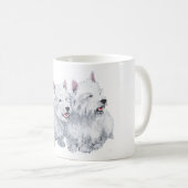 二つの西 コーヒーマグカップ (正面右)