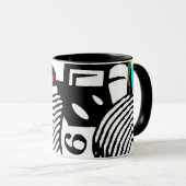 「二つの観察と仮説」 マグカップ (正面右)