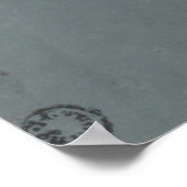 二つの足の勉強バイアルブレヒト ポスター (角)